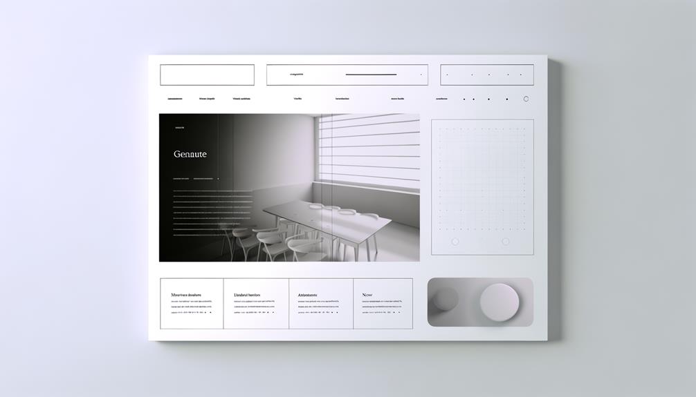 clean and sleek web design