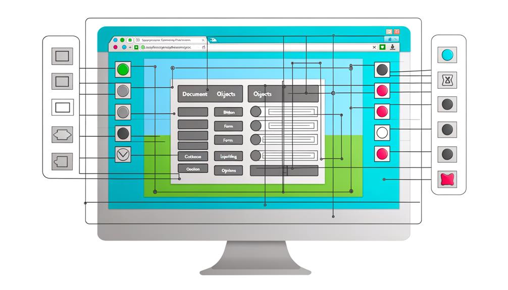 elements in the browser