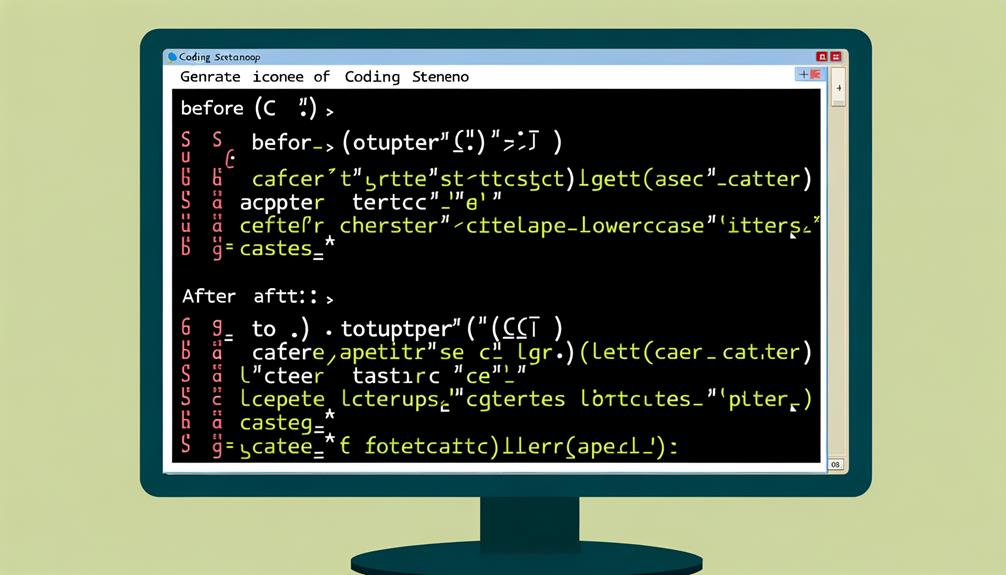 manipulating string case sensitivity