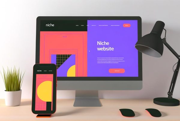 niche website design examples